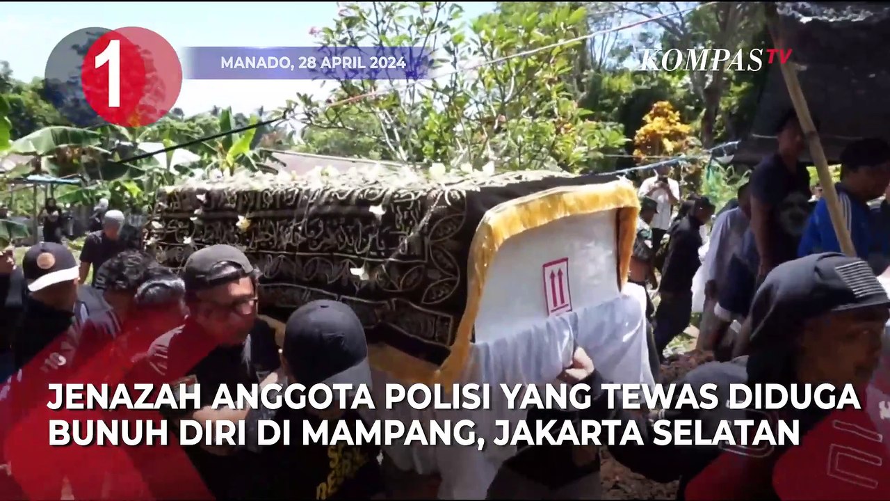 [TOP 3 NEWS] Jenazah Brigadir RAT Dimakamkan | Prabowo-Gibran Halal Bihalal PBNU | Garut Gempa