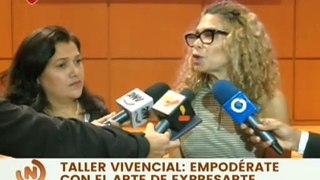 Caracas | GMVM dictó el taller “Empodérate con el Arte de Expresarte” para el empoderamiento femenino