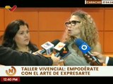 Caracas | GMVM dictó el taller “Empodérate con el Arte de Expresarte” para el empoderamiento femenino