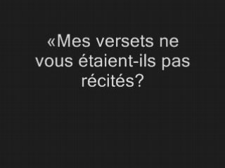 versets du coran Rappel a  la mort