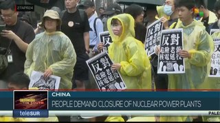 China: People demand closure of nuclear power plants
