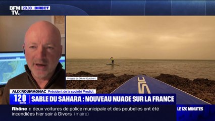 Sable du Sahara: nouveau nuage orange sur la France