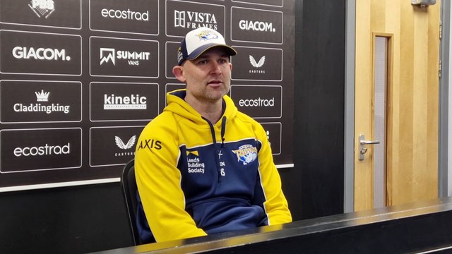 Hull FC 12 Leeds Rhinos 18: Rhinos coach Rohan Smith's reaction