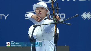 여자양궁 '에이스' 임시현, 올림픽 앞둔 첫 국제대회 2관왕 / YTN
