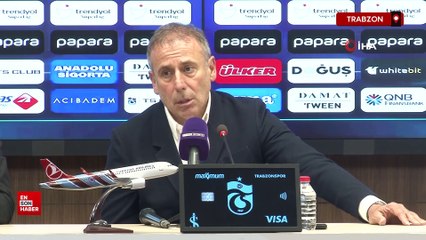 Abdullah Avcı: Trabzonspor vazgeçmediğini gösterdi