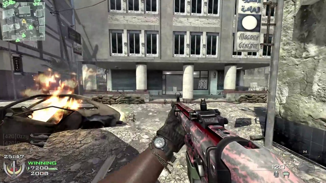 MW2 on the Legion Go Claymore Nuke