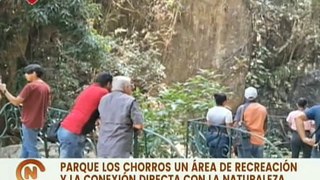 Caraqueños disfrutan de los espacios de esparcimiento del Parque Recreacional Los Chorros