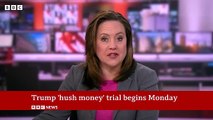 Donald Trump's historic 'hush money' trial to begin in New York | BBC 2.0 News