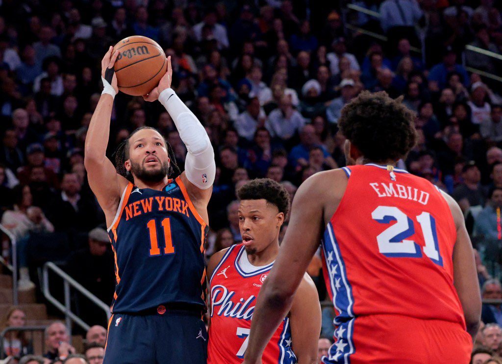 NBA : Brunson phénoménal, les Knicks font le break face aux Sixers !