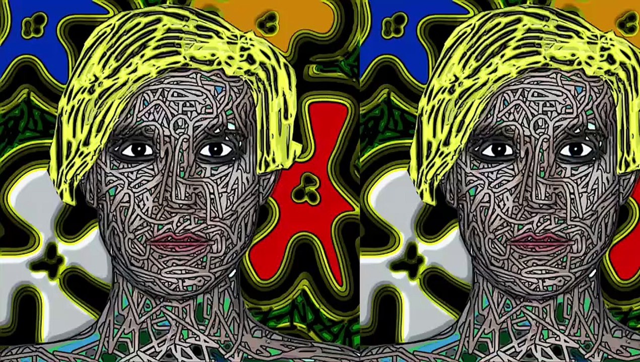 " ANDY, PAPE DU POP ART " JAK ARNOULD ©ADAGP