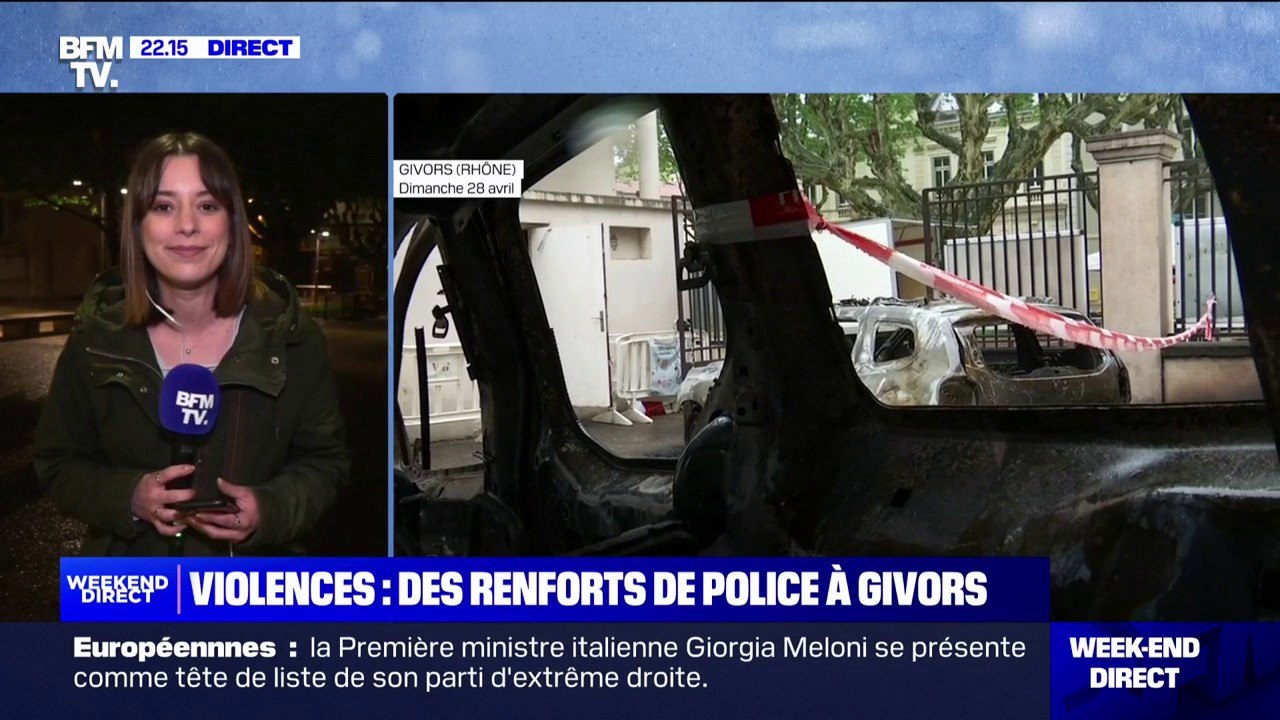 Violences et dégradations à Givors: des renforts de la Police nationale déployés toute la nuit