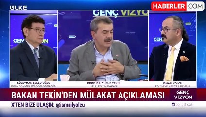 Milli Eğitim Bakanı Tekin: Öğretmen atamalarında mülakat doğru bir yöntem