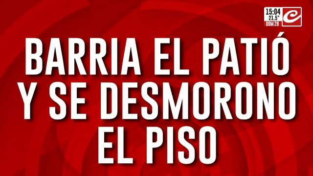 Mujer de 84 años cayó en un pozo ciego: temen por la salud de la jubilada