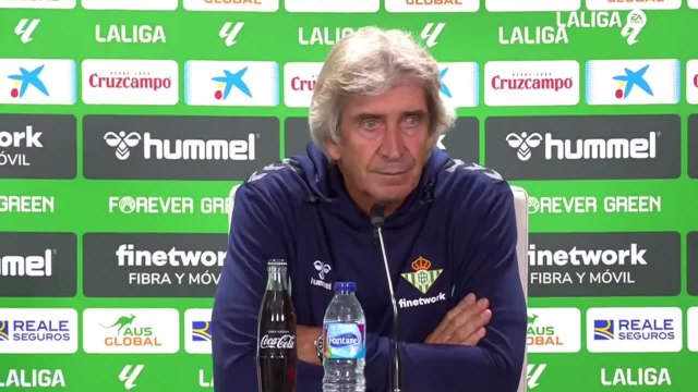 Rueda de prensa de Pellegrini tras el Betis - Sevilla