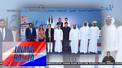 Pinay fencer Samantha Catantan, pasok na rin sa 2024 Paris Olympics | UB