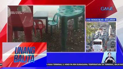 2 barangay, nakaranas ng hailstorm o pag-ulan ng yelo | UB