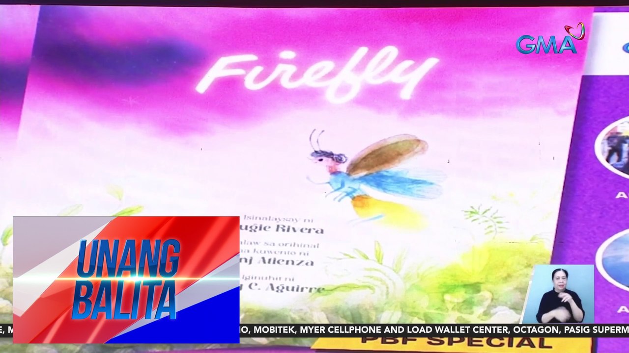 Signing ng book version ng pelikulang "Firefly,...