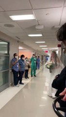 Novia celebra su boda en un hospital para que su padre enfermo estuviera presente 