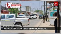 Por presunto huachicoleo, clausuran gasolinera en Choapas, Veracruz