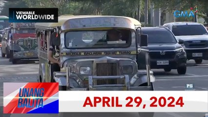 Descargar video: Unang Balita sa Unang Hirit: APRIL 29, 2024 [HD]