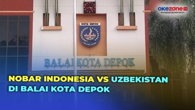 Warga Depok Bakal Gelar Nobar Timnas U-23 Indonesia vs Uzbekistan di Halaman Balai Kota