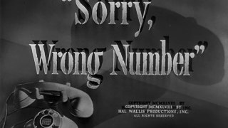 Sorry, Wrong Number (1948) Full Movie | Starring Barbara Stanwyck, Burt Lancaster