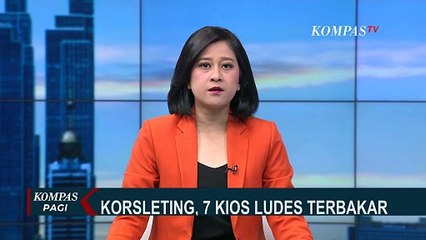 Download Video: Diduga Korsleting, 7 Kios di Papua Selatan Ludes Terbakar