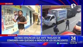 Vecinos de Mirones Bajos denuncian aumento de robos tras el traslado de comisaría a otro lugar