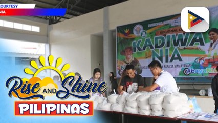 P20 kada kilo na bigas, nabibili na sa ilang stall ng Kadiwa stores sa Albay