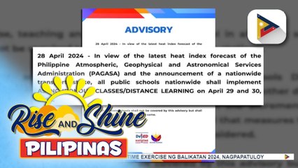 Klase sa mga pampublikong paaralan sa buong bansa, suspendido dahil sa init ng panahon at transport strike