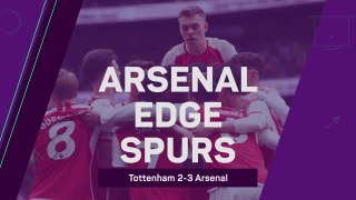Arsenal edge Spurs to boost title chances
