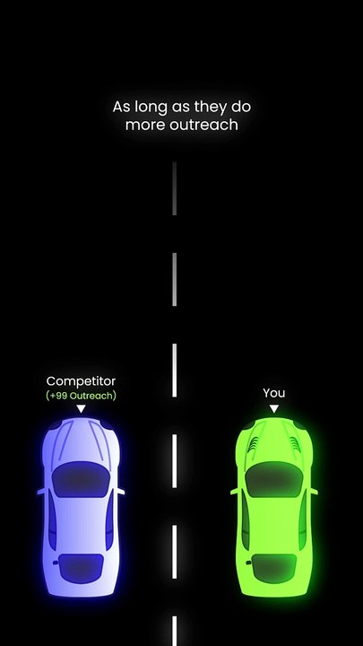 Don't let your competitor outpace you. #motivation #selfimprovement #mindset #visuals #discipline