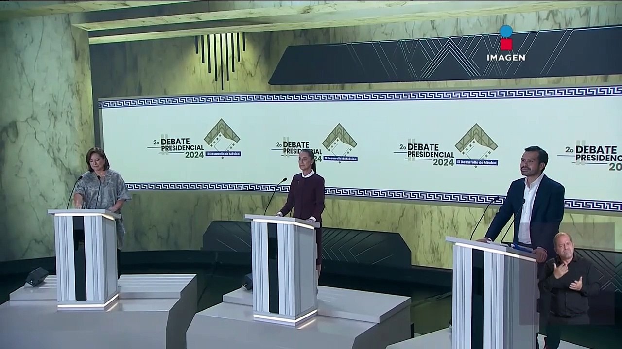 "Yo quiero iniciar este debate agradeciendo": Jorge Álvarez Máynez