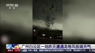 Deadly tornado sweeps through China's Guangzhou