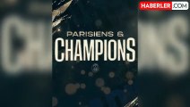PSG, üst üste 3. kez Ligue 1 şampiyonu oldu