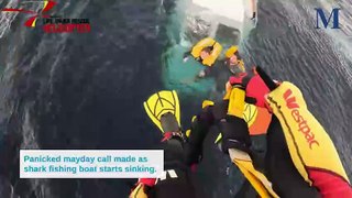 Shark fishing rescue off Coalcliff | April 27, 2024 | Illawarra Mercury