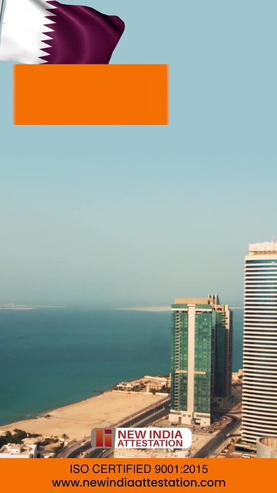 Experience Certificate Attestation in Qatar by New India Attestation