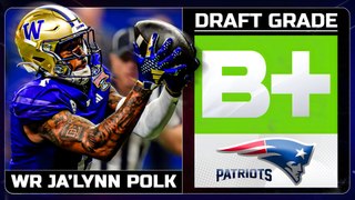Ja'Lynn Polk Draft GRADE | Patriots Draft Reaction w/ Kyles & Kadlick