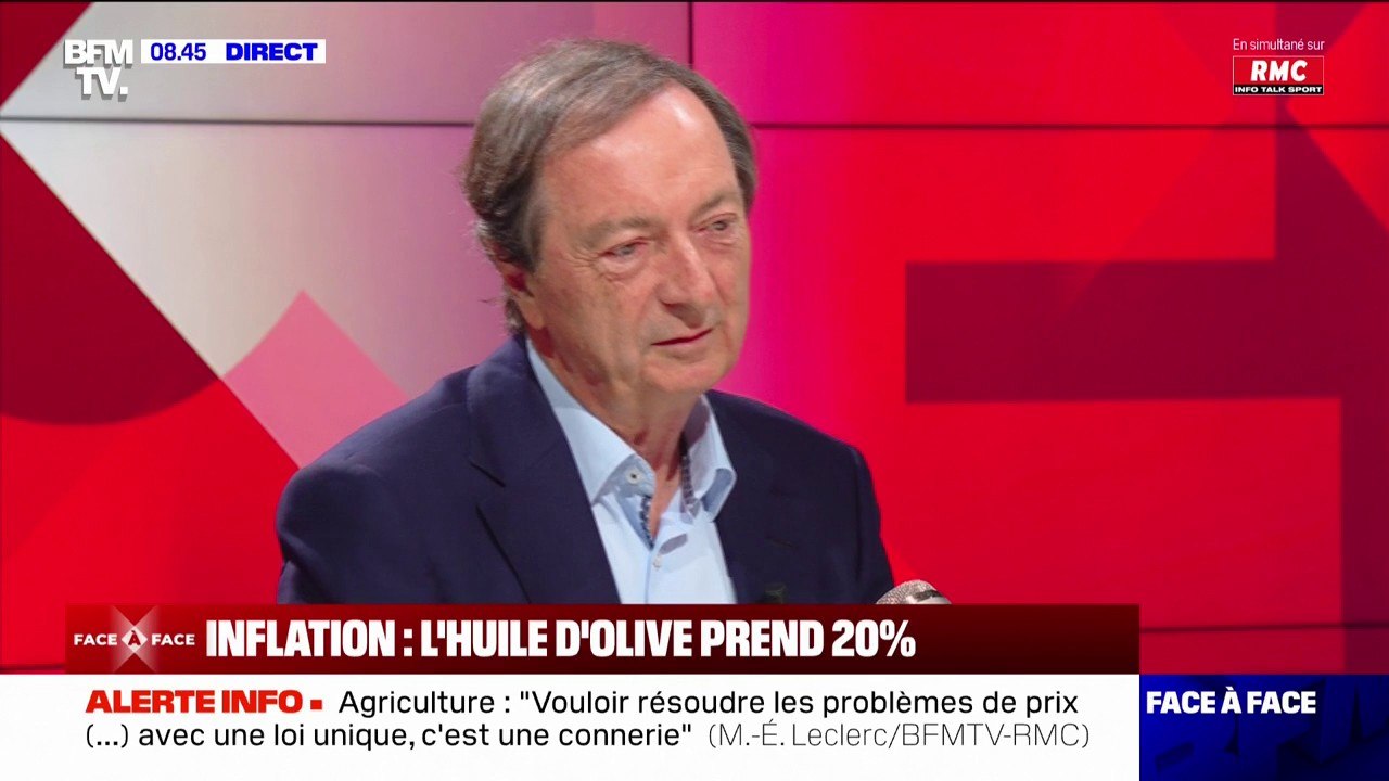 Crise agricole: "Nous n'avions pas à être montrés du doigt pour résoudre cette crise", souligne Michel-Édouard Leclerc