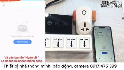 Hướng dẫn cài công tắc smart life, tuya