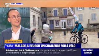 Atteint de sclérose en plaques, il a traversé la France à vélo