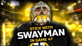 Will the Bruins Stick with Swayman in Game 4? | Poke the Bear