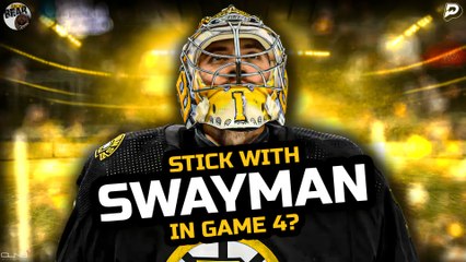 Will the Bruins Stick with Swayman in Game 4? | Poke the Bear