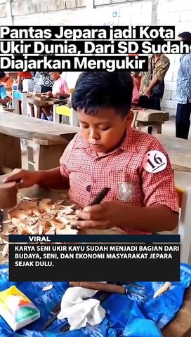 Kenal Memahat Sejak dari Kecil