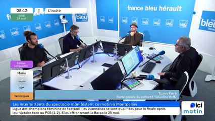 Yann Péré Dit Graciotte, artiste de cirque et porte-parole du collectif "Sauvons HMS"