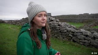 A young Irish woman is managing an entire island
