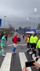 Soyunma odası yok, yaya geçidi var!