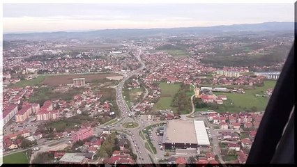 emGAZELA H-45 (SA342) Soko - MEDEVAK preko grada dan 2 Banja Luka MAP 2023