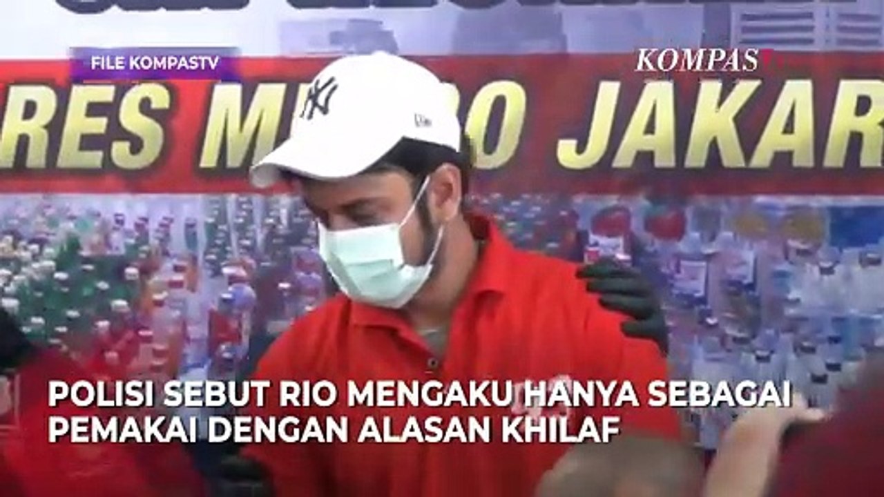 Polisi Tetapkan Artis Rio Reifan Tersangka Kasus Narkoba, Langsung Ditahan