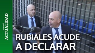 Rubiales llega al juzgado para declarar sobre la presunta corrupción en la RFEF